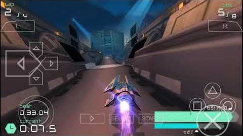 Wipeout Pulse [PPSSPP] Gameplay:#9.5 Grid 9 Tournament - Rapier Class - Assegai Team