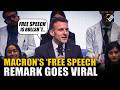 “Free speech is bullsh*t…” France’s Macron’s ‘free speech’ remark goes viral from his India visit