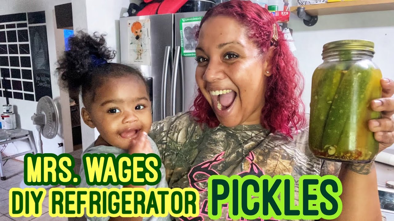 Mrs. Wages Refrigerator Pickles - Homemade Fresh Pickles | Garden to