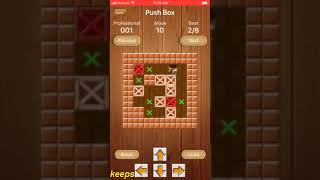 Sokoban Pro Puzzle 001 solved in 118 moves screenshot 5