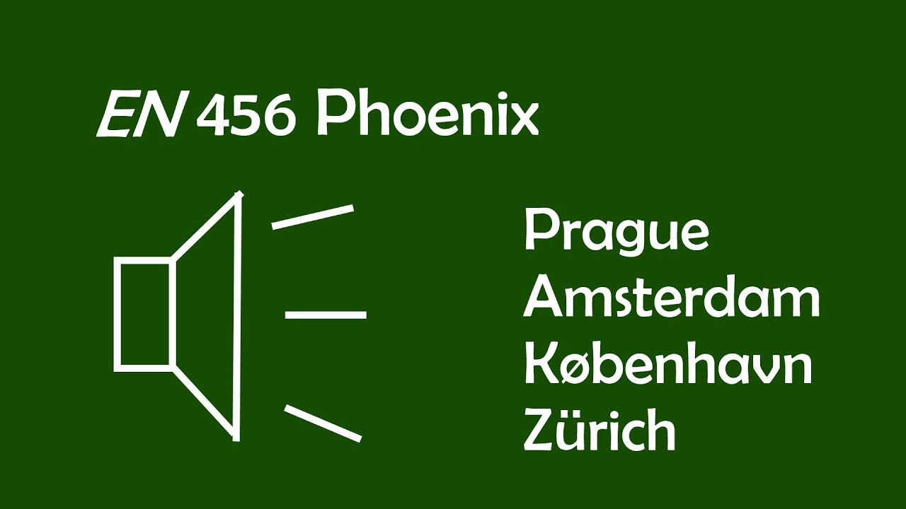 [#81] Hlášení vlaku EN456 / Station announcement of EN456 / EN456 Hangosbemondója