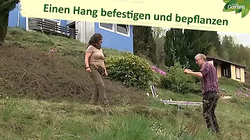 Wie hält Erde am Hang?