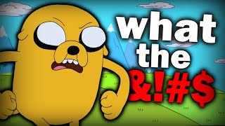 Why is Jake The Dog Swearing?