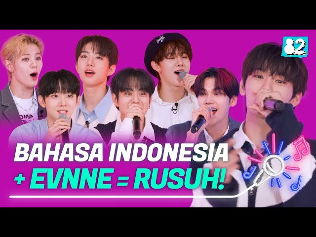 EVNNE nyanyi "TROUBLE" dalam bahasa Indonesia 🎤ㅣTry-lingual Live