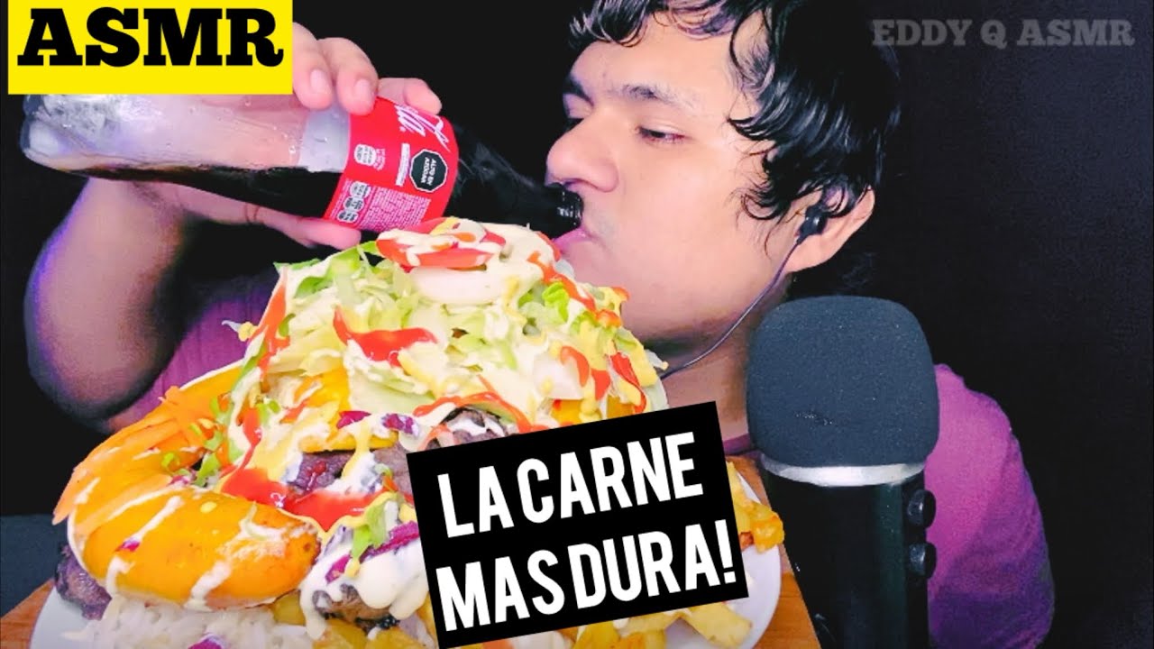 ASMR | comiendo BISTEK A LA POBRE (asmr en español)