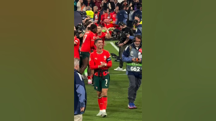 This beautiful moment of Ronaldo 😍❤️
