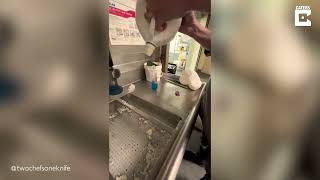 Milk Gallon Explodes In Big Fail