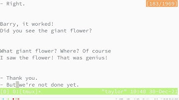 tmux - Scrolling