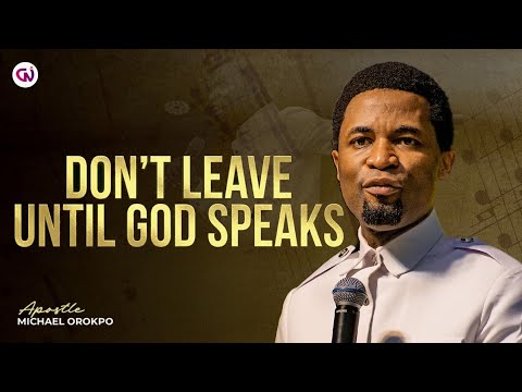Discerning The Whispers and Voice of God Anytime you Pray | Apostle Michael Orokpo 
