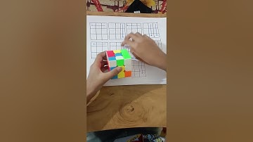 How to solve scramble 3/3 Rubik