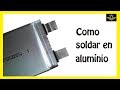 Como soldar en aluminio