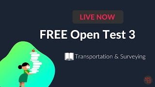 Free GATE Open Test 3 is LIVE | GATE Civil Engineering 2021