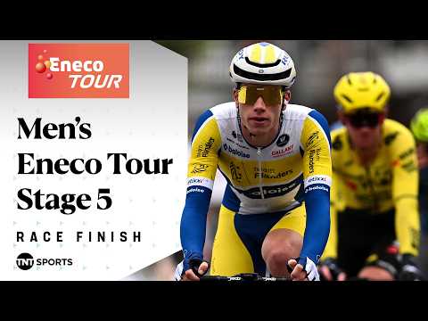 SUPER FINISH! 👏 | 2026 Men's Eneco Tour Stage 5 Final KM's | TNT Sports Cycling