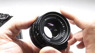 Minolta ミノルタ CLE + M-Rokkor 40mm F2 セット