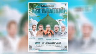 🔴LIVE | MAULID NABI MUHAMMAD SAW 1447 H MASJID JAMI BAITURRAHMAN 1-11-2025 | Margonda - Depok