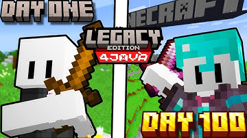 100 Days In Minecraft Console Edition, But In Minecraft Java!