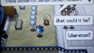 Pokemon Black and White -  Vs N 1st Battle