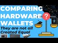 Comparing Crypto Hardware Wallets... Understand the differences and features to Secure your Crypto.