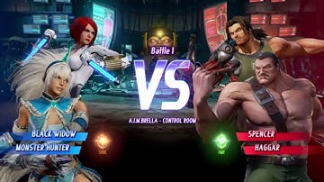 MARVEL VS. CAPCOM: INFINITE Black Widow,Monster Hunter Alt. Requested Gameplay In Arcade Mode