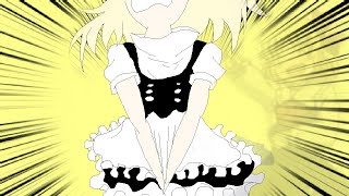 [Touhou funny] Marisa has to pee really badly