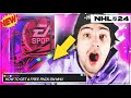 How to get a free pack in nhl 24 hut on xbox  playstation