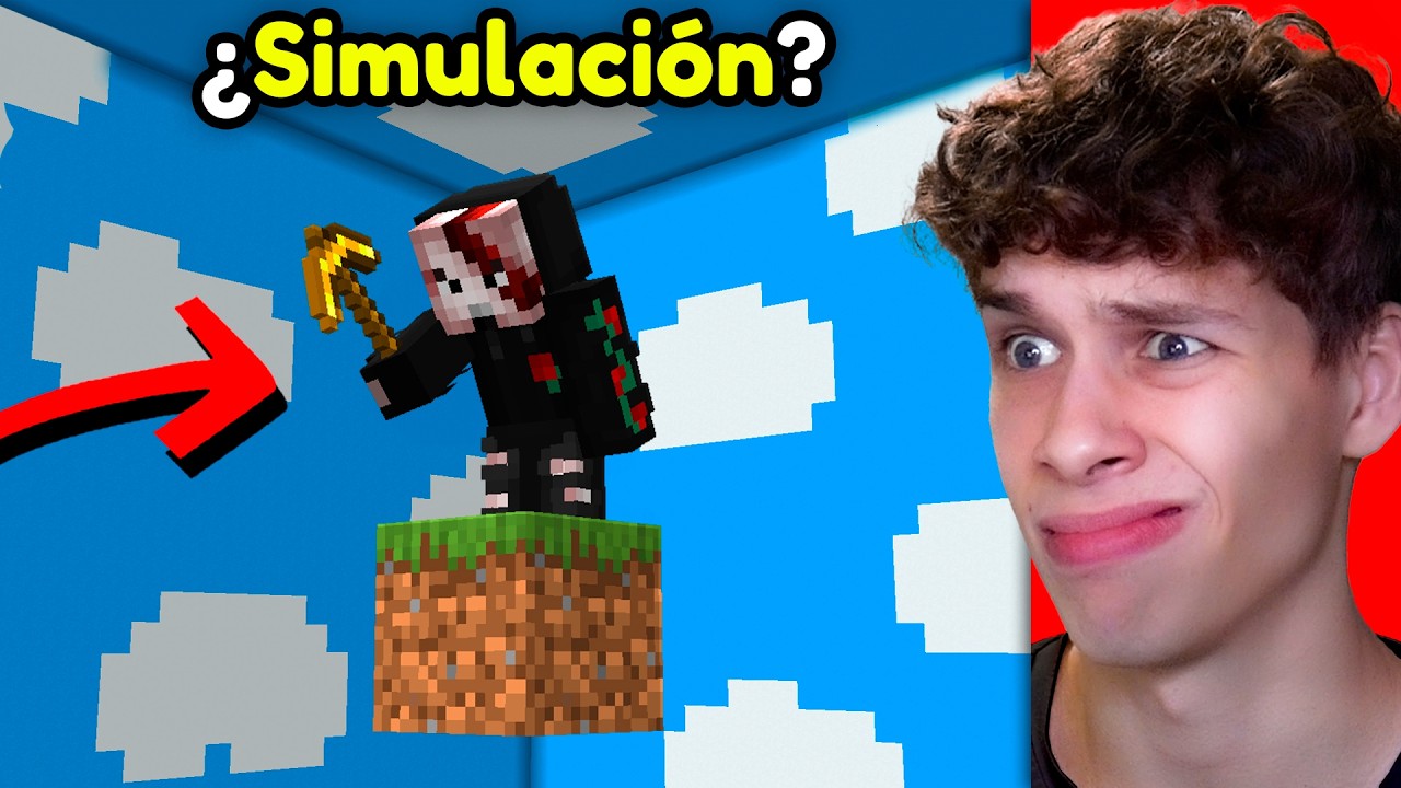 Trolleé a Mi Amigo Encerrándolo en una SIMULACIÓN en Minecraft