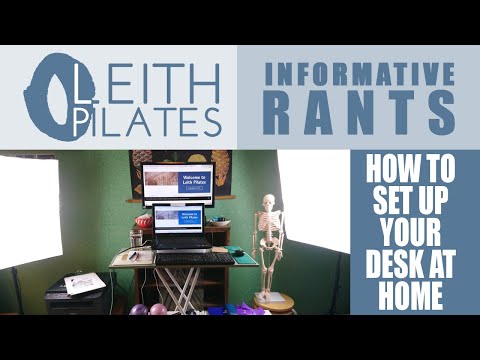 How to Set Up your Desk at Home