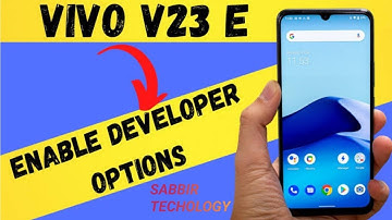 How to vivo v23e mobile enable developer and settings 2024|| Vivo v23e developer option  Update