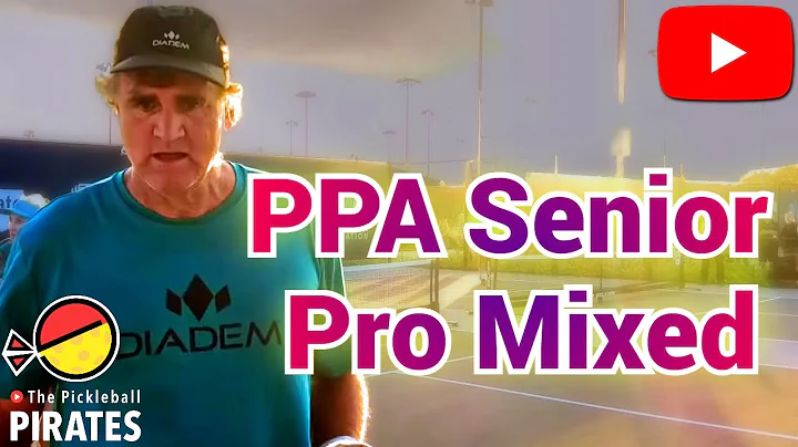 Orlando PPA Mixed Senior Pro 4th round Consolation bracket