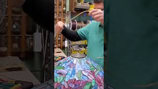 How to rewire a Tiffany Ceiling Light