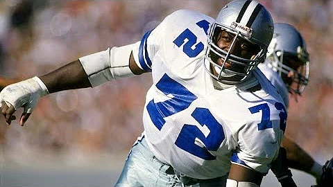 Cowboys Flashback - Ed Too Tall Jones destroys Chu...