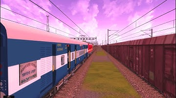 Akal Takht Express in MSTS Open Rails by Sumit Mehrotra