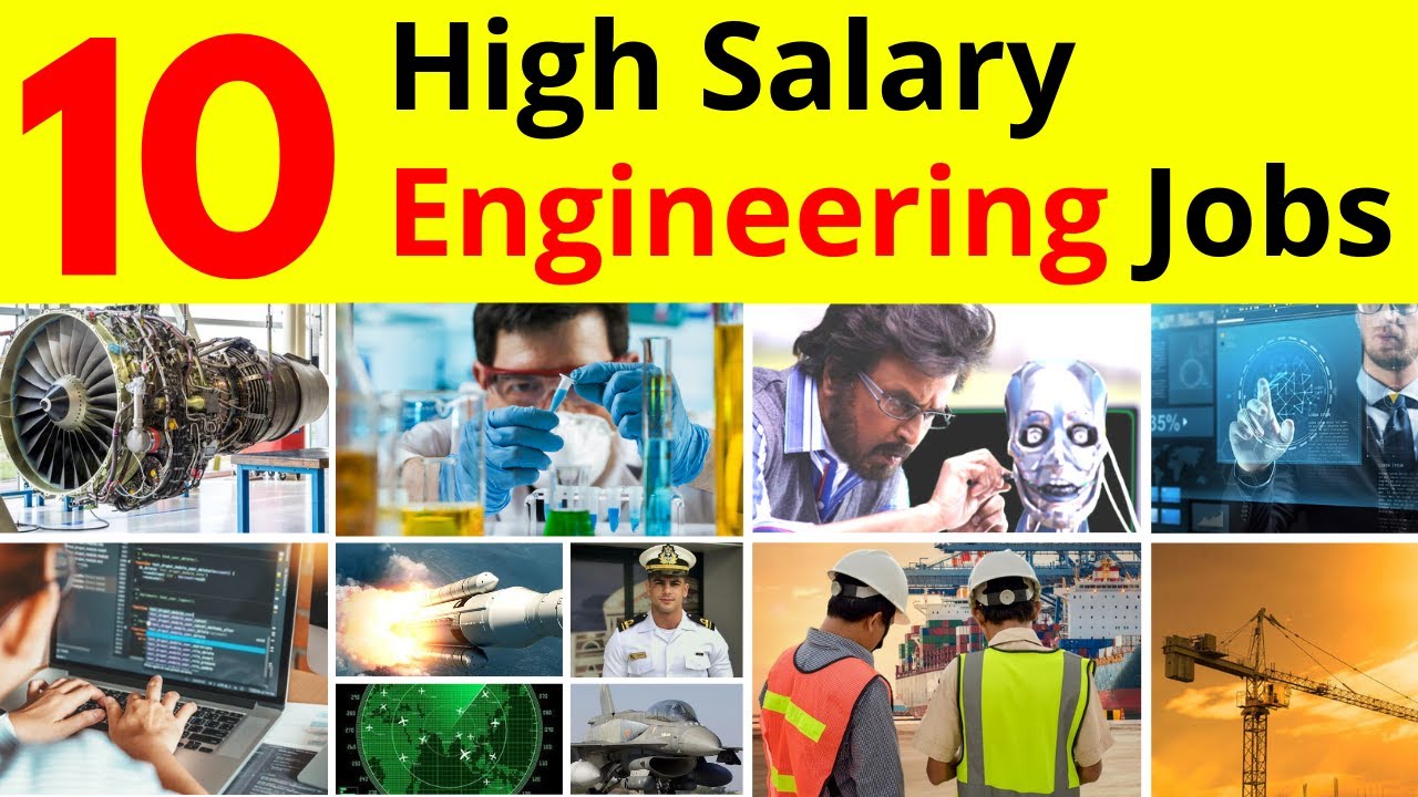 Top 10 High Salary Engineering Jobs || Best Engineering Course 2021