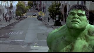 Hulk furioso na cidade de São Francisco/ Hulk 2003/ cenas do hulk