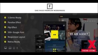 Preview Flip - Flipping Page and One Page WordPress Theme TF