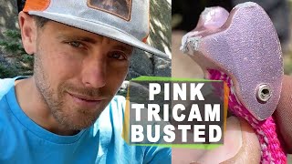 How strong are CAMP Tricams?  We tested them in real rock