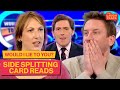 Side Splitting Card Reads! | Would I Lie To You? | The Laugh Track