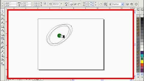 COREL DRAW 11 COMPLETE TUTORIALS IN URDU 3 Point Elipse Tool