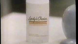 1983 Ladys Choice Solid Antiperspirant Tv Commercial