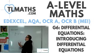 A-Level Maths: G6-00 Differential Equations: Introducing Differential Equations