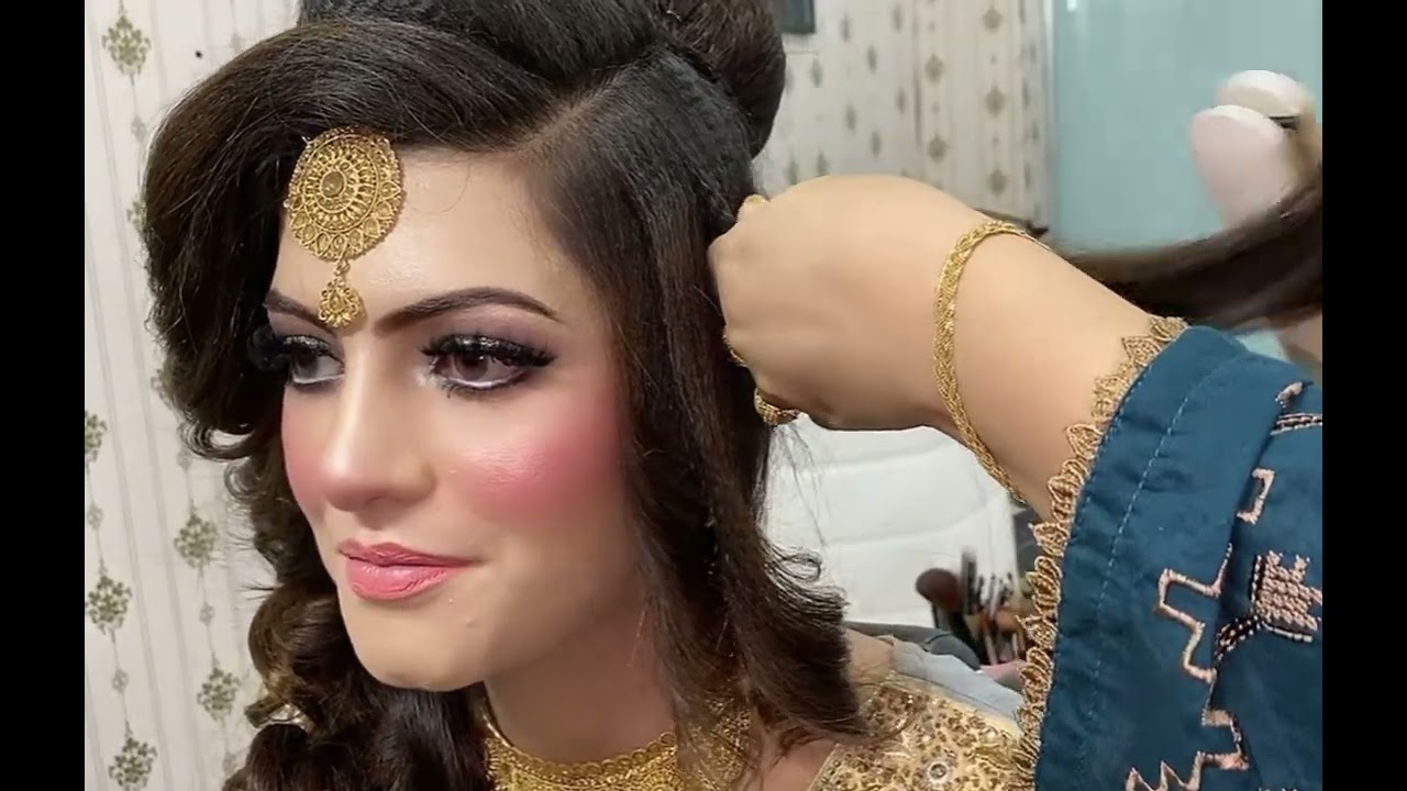 Walima hair style video