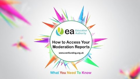 How to Access your Moderation Reports