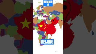 Top 10 most populous cities part 1 #fypシ #geography #countries #viral #maps #english #europe #map