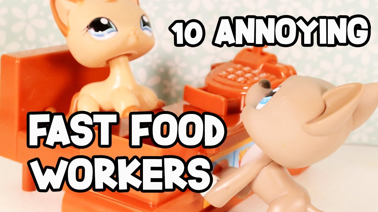 10 Types of ANNOYING fast food workers!! YouTube