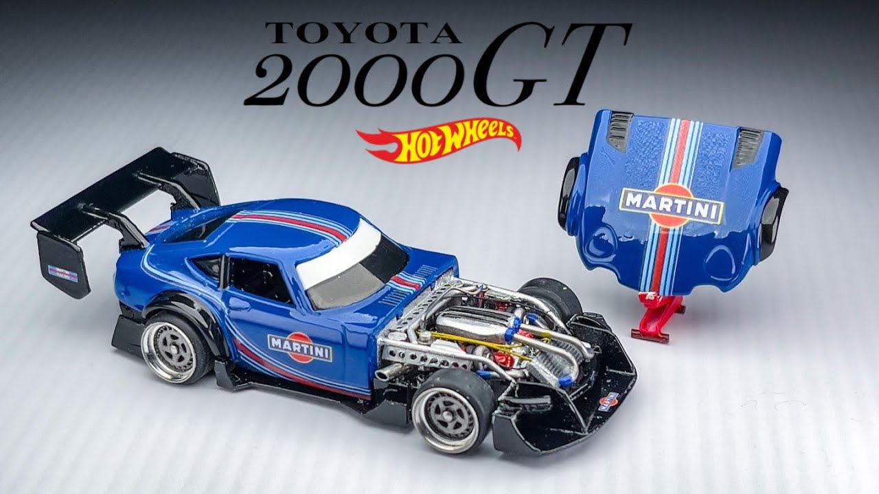 Toyota 2000GT Time Attack Hot Wheels Custom