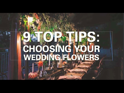 Video: How To Choose Wedding Flowers