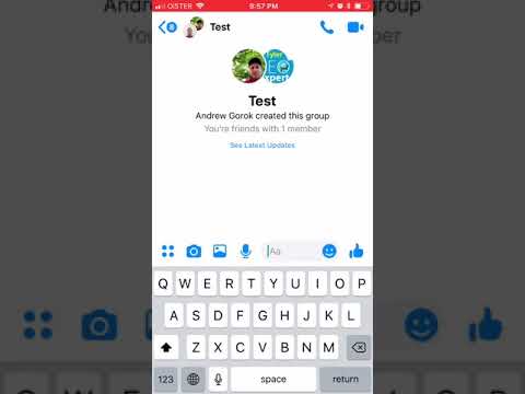 How to ADD SOMEONE to a GROUP CHAT in Messenger?