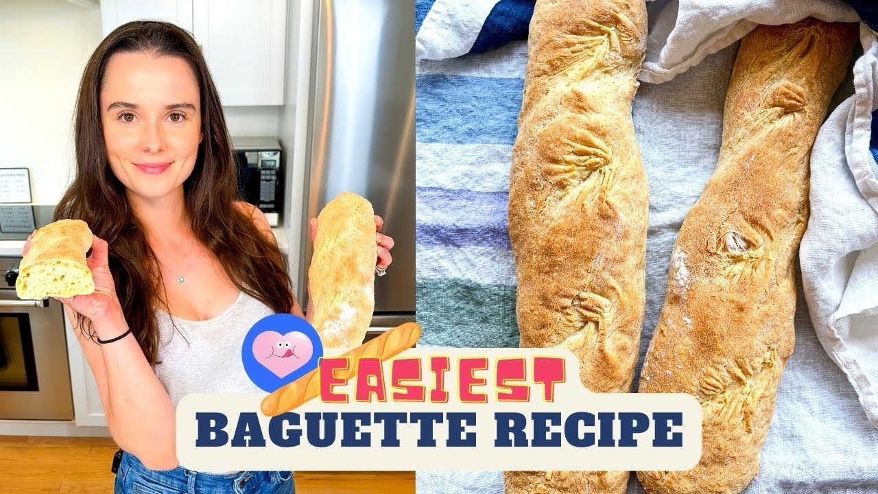 Homemade Baguettes (EASY!) - YouTube