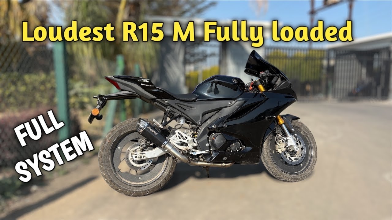 Loudest R15 M Fully Loaded🔥 || Full System 