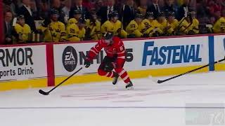 Canada Stone Stops In D Zone Creates Turnover Followed By Crosby Puck Protection Stone Goal